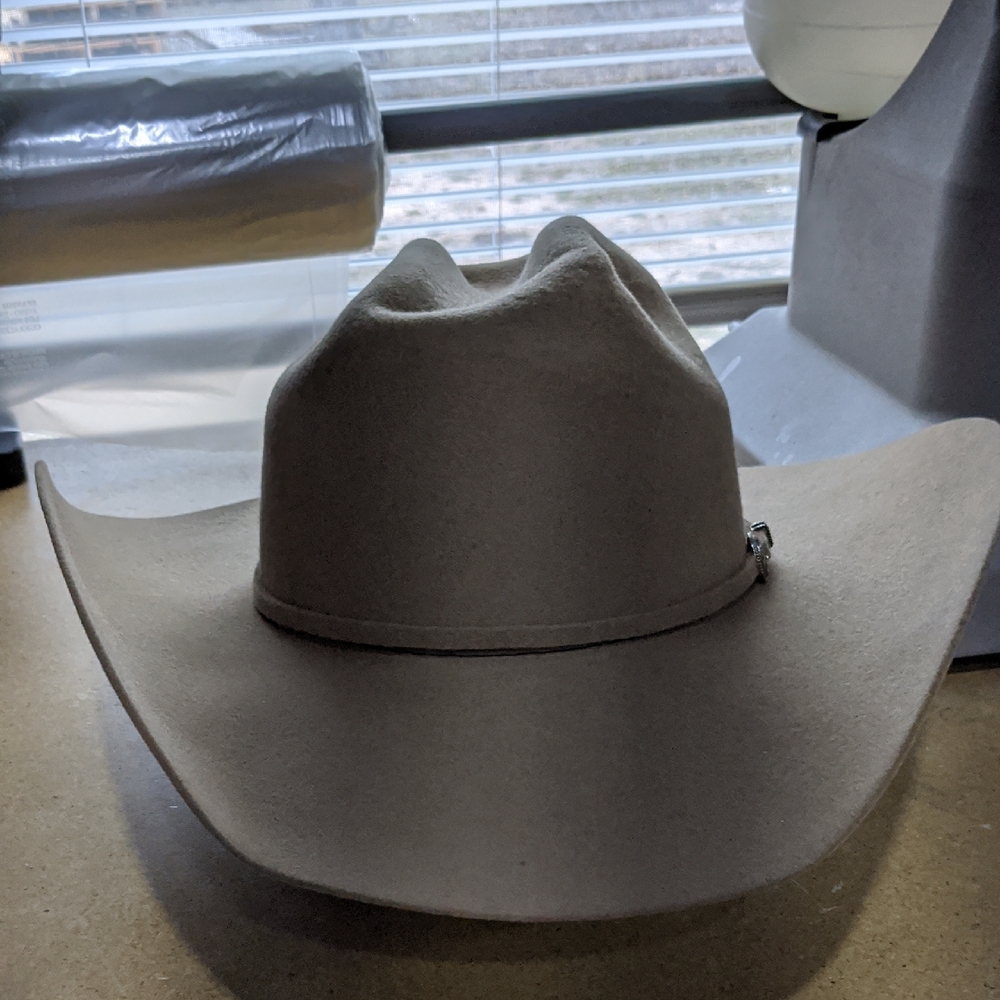 Serratelli Pecan Wool Cowboy Hat